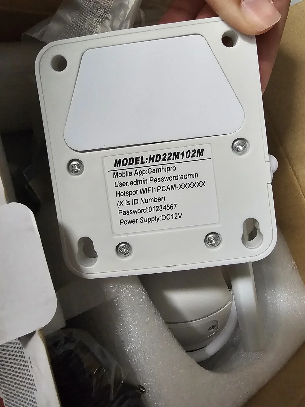 Boavision Mini PTZ Camera Boxed Unit - White